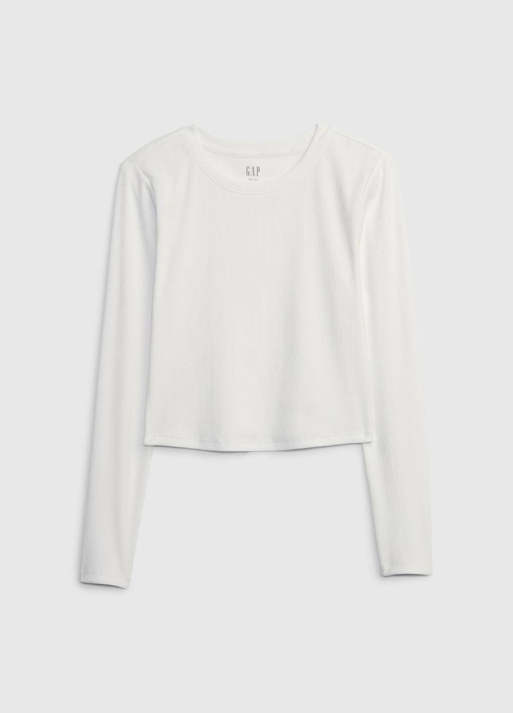 GAP T-shirt cropped a maniche lunghe Saldi