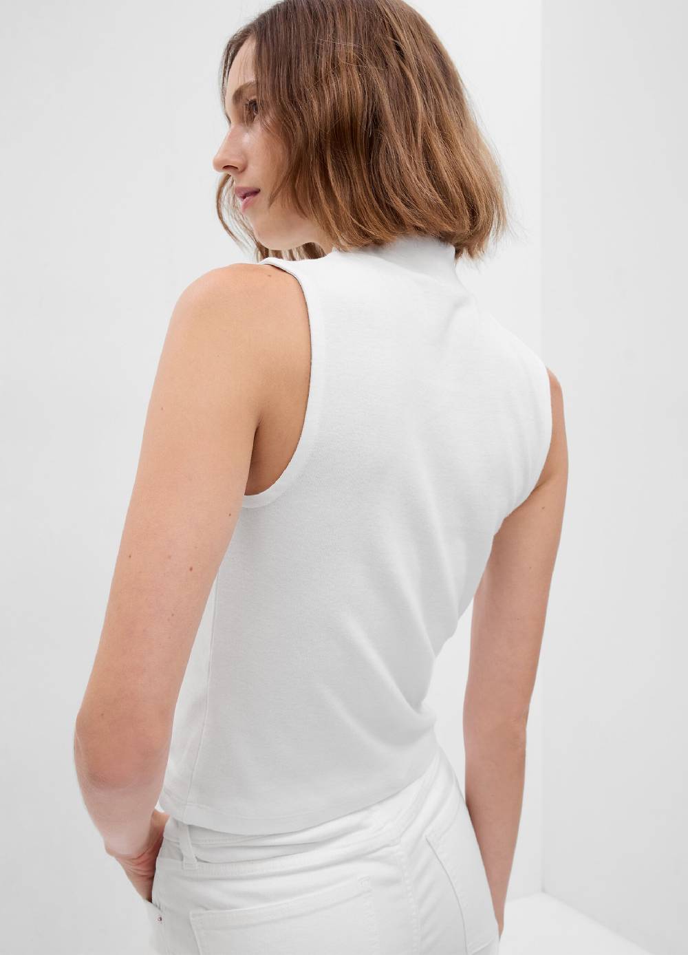 GAP Tank top mock neck In Linea
