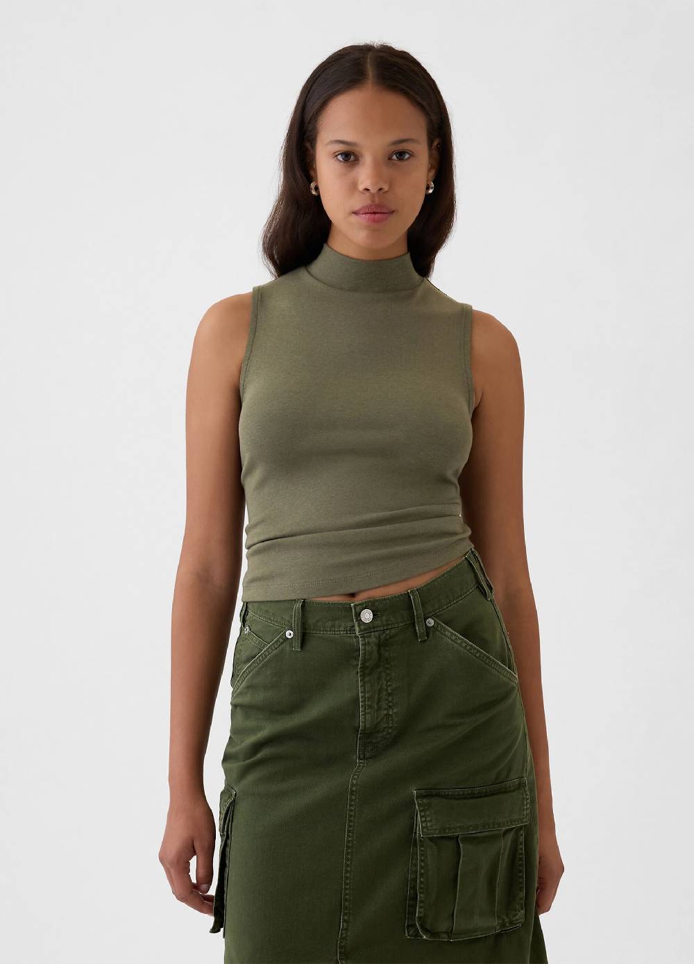 GAP Top smanicato mock neck Promozione Limitata