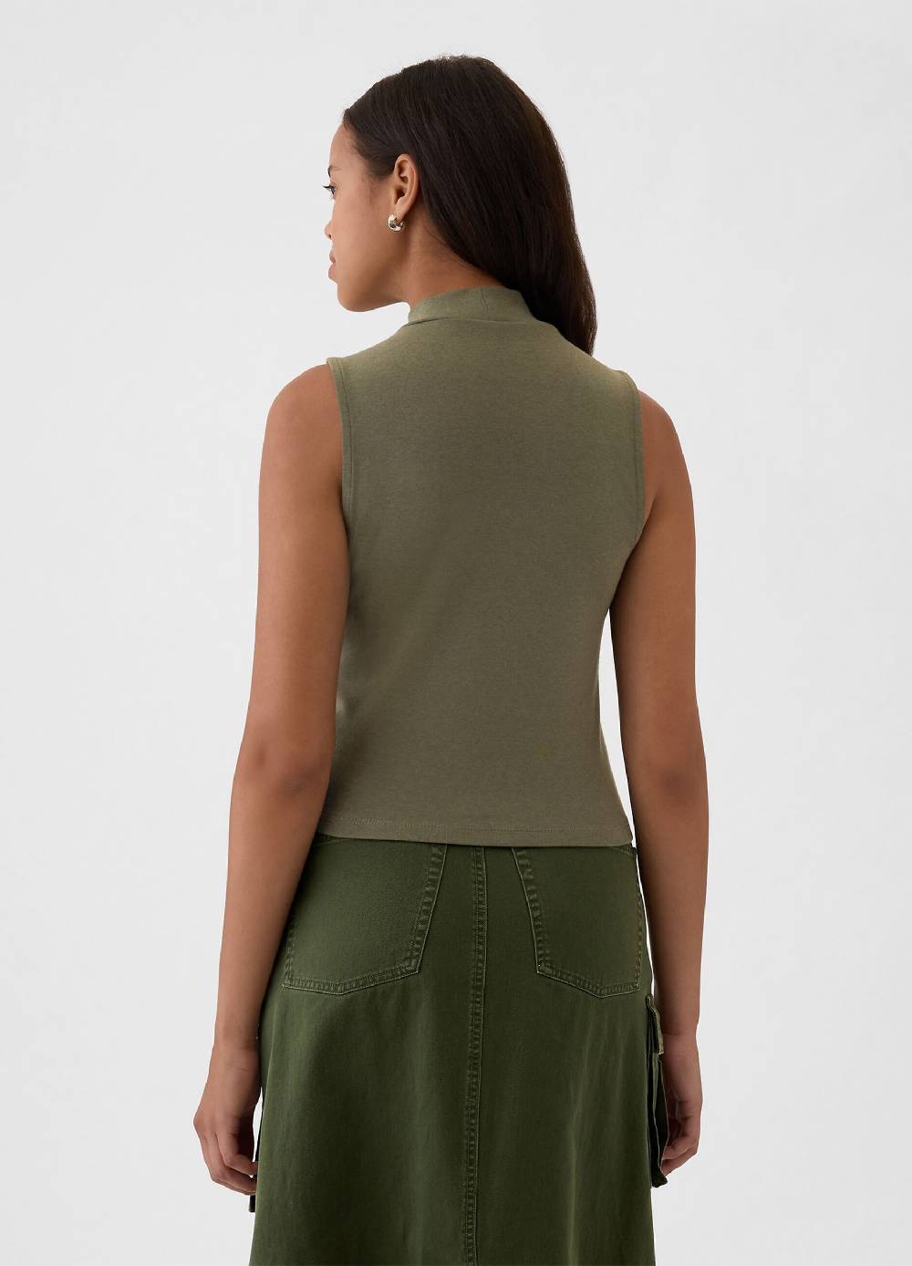 GAP Top smanicato mock neck Promozione Limitata