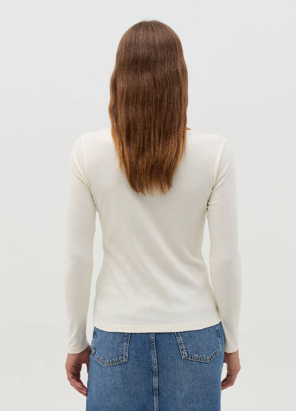 OVS T-shirt a maniche lunghe con scollo a cuore Shopping Online