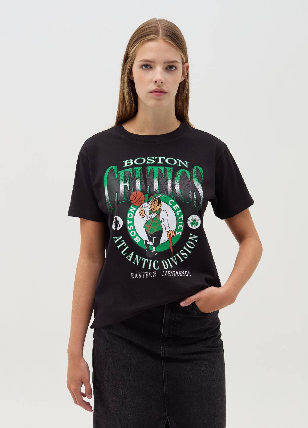 NBA T-shirt con stampa Boston Celtics Affare Del Giorno