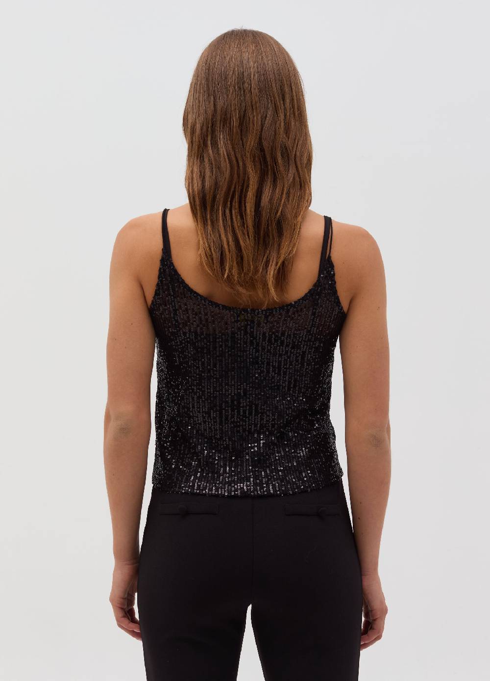OVS Top con paillettes all-over Presa