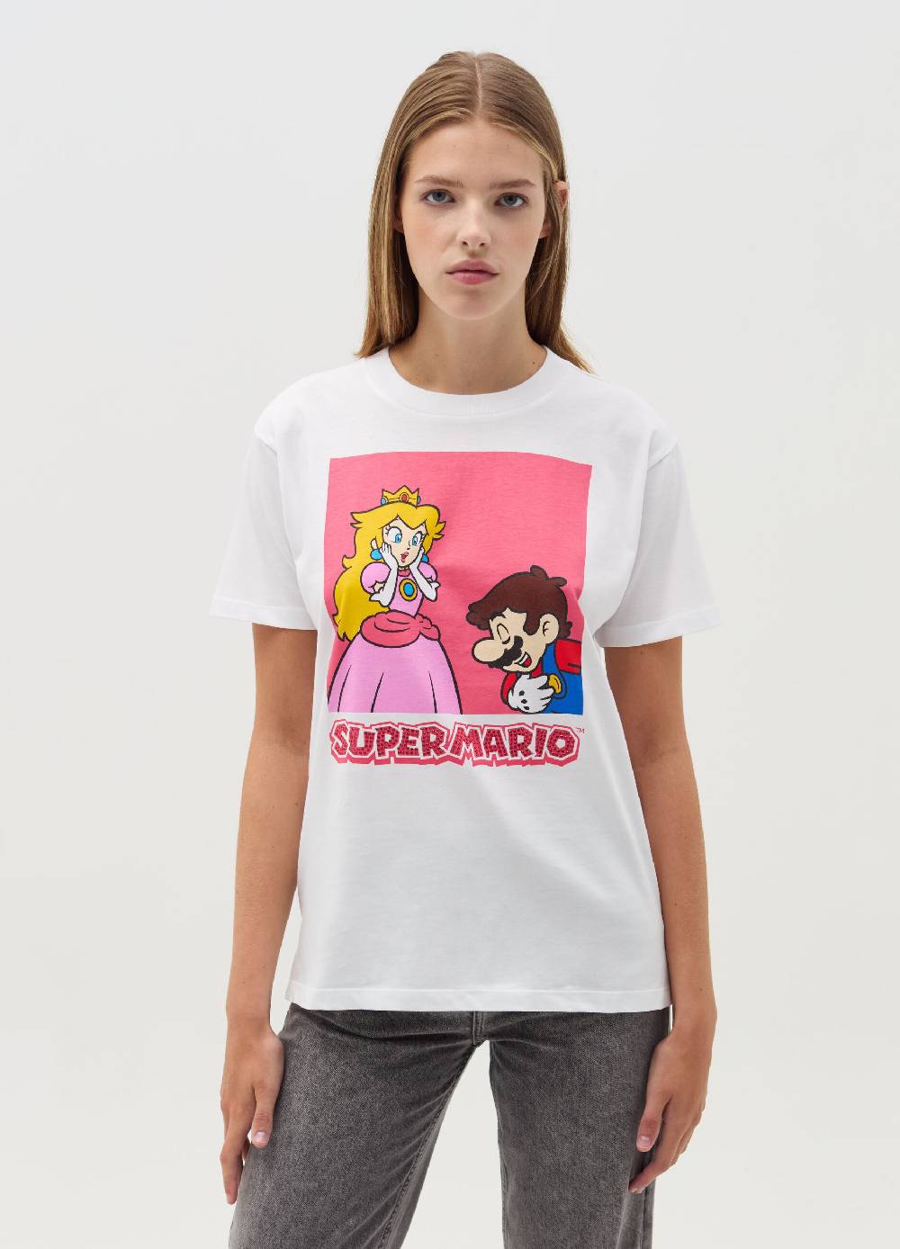 OVS T-shirt con stampa Super Mario™ e strass Economico
