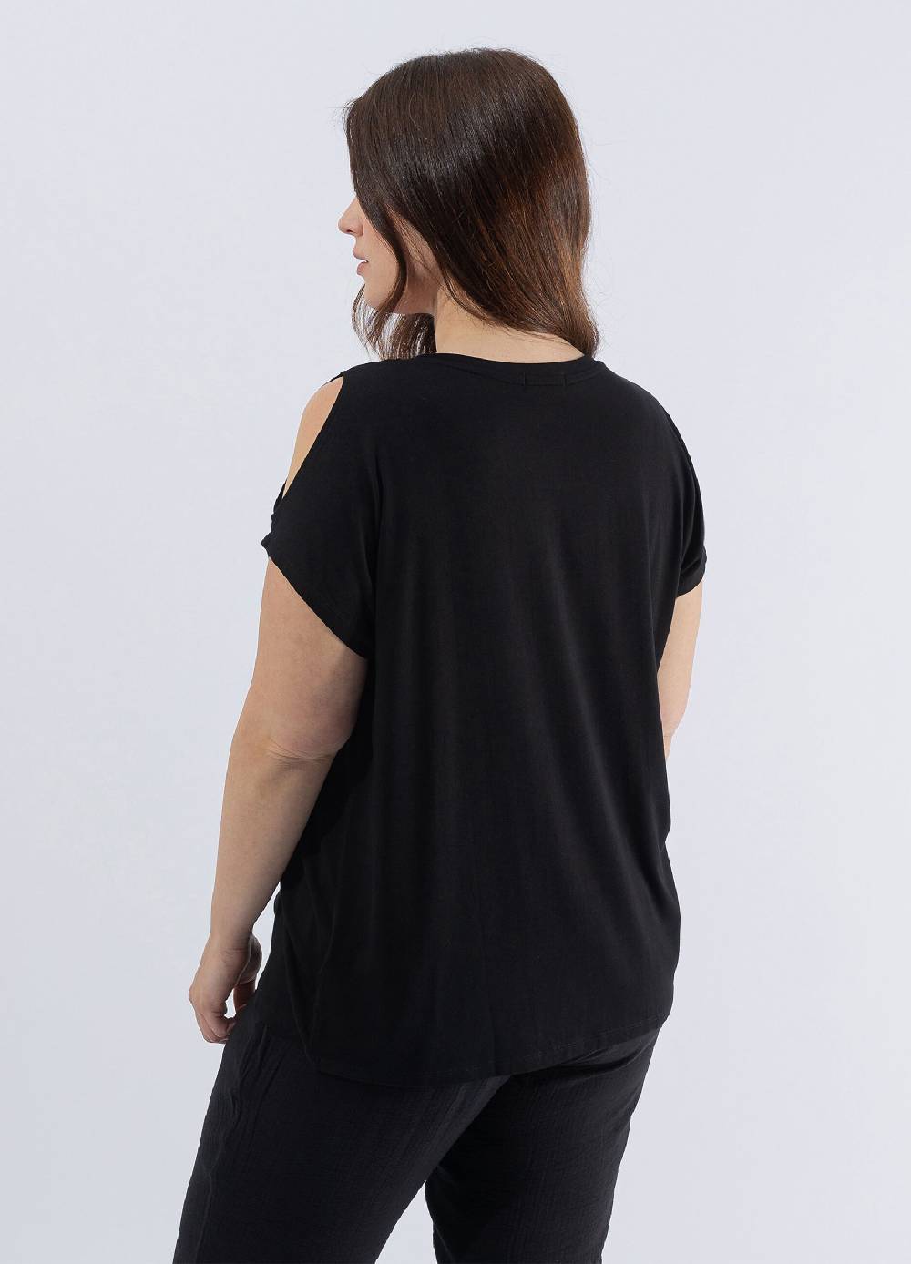 OCTOBER T-shirt con strass multicolore Curvy Offerte