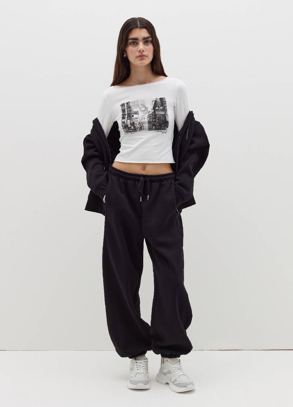 B. ANGEL T-shirt a maniche lunghe con stampa I Più Venduti