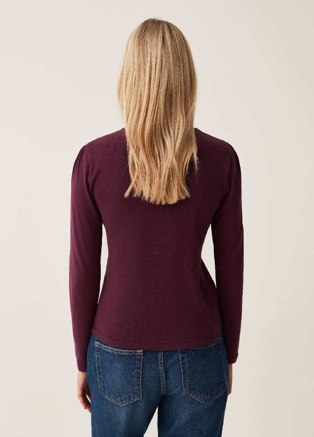 OVS T-shirt con dettaglio traforato In Linea