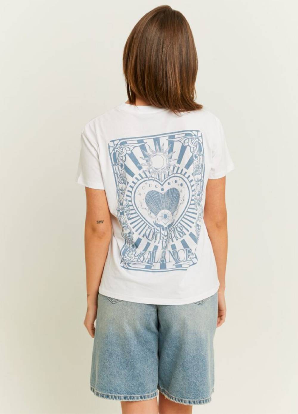 TALLY WEIJL T-shirt in cotone con stampa Fino Al -60%