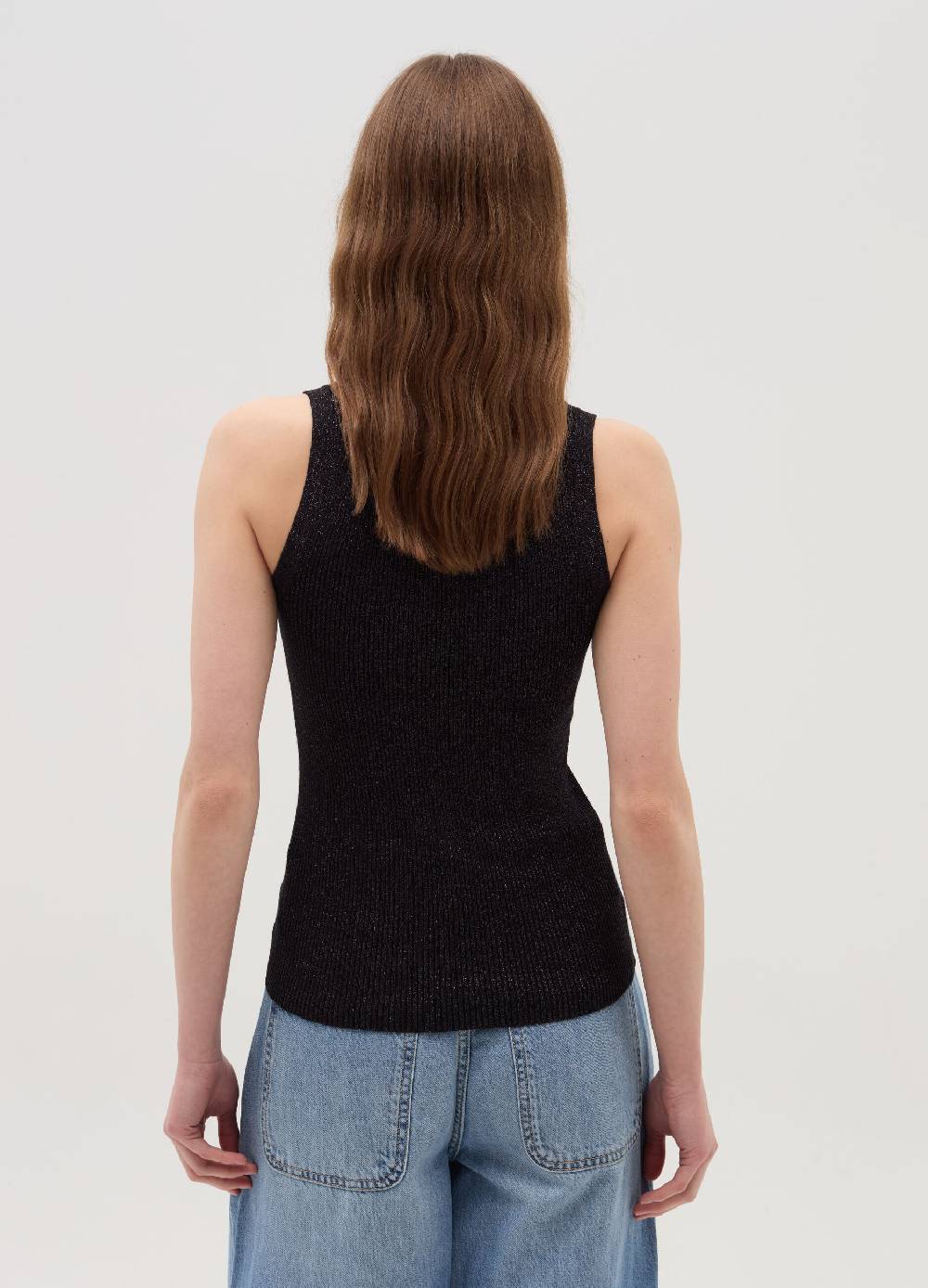 OVS Tank top a costine con lurex Convenienza