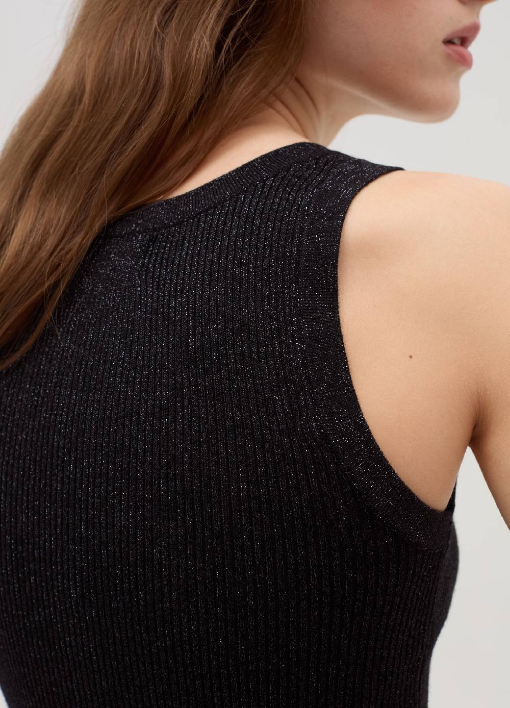 OVS Tank top a costine con lurex Convenienza