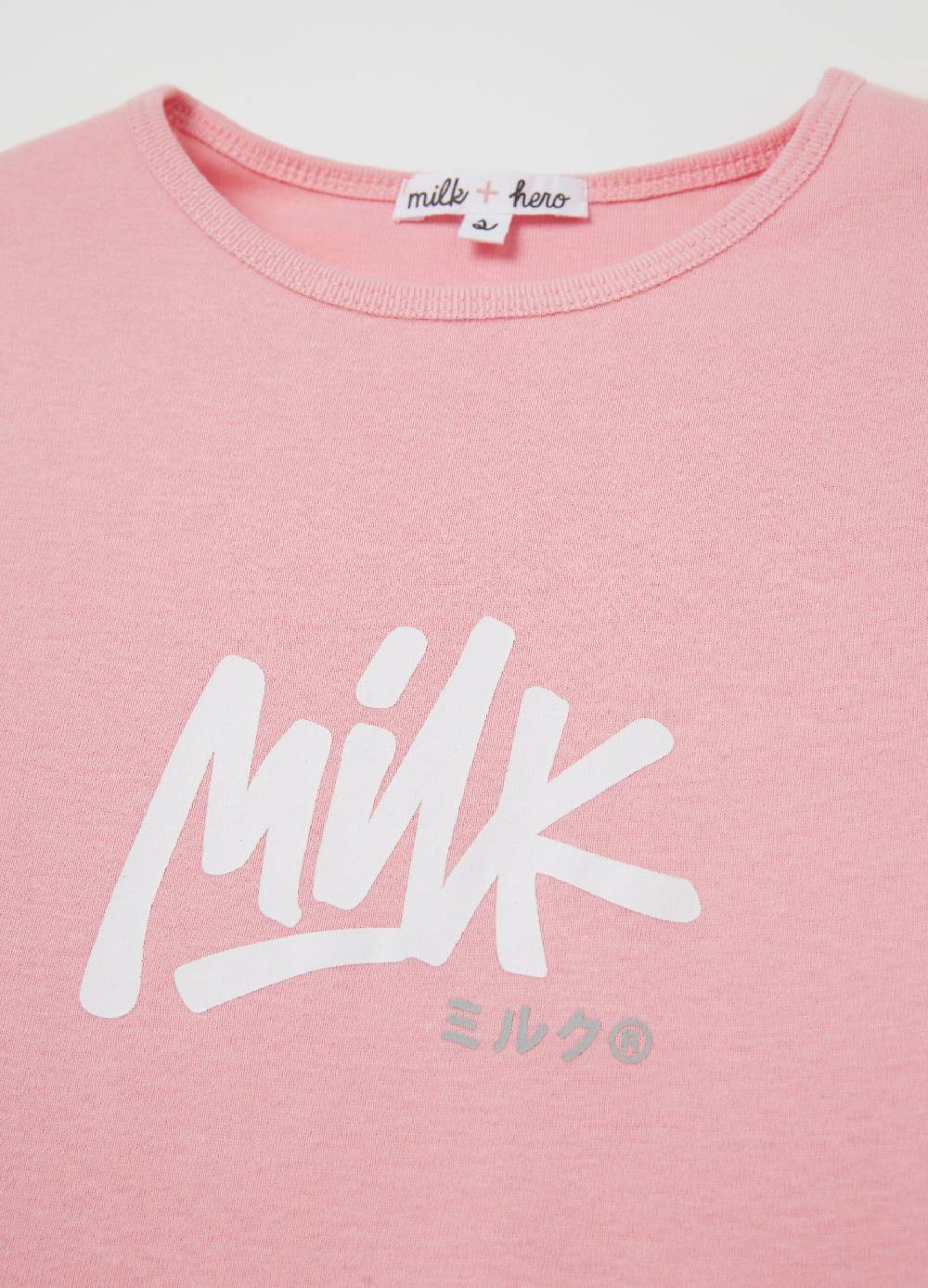 MILK+HERO T-shirt girocollo con stampa Online
