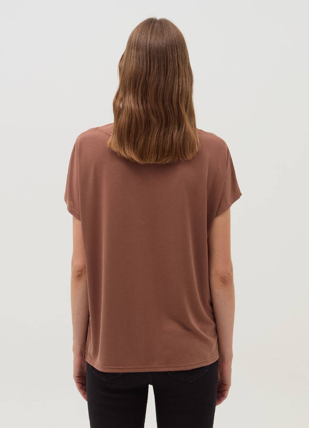 OVS T-shirt con scollo a V maniche a kimono Saldi