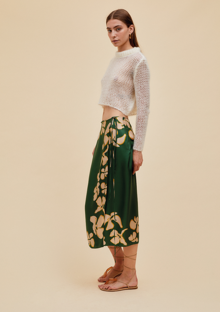 Raquel Diniz WENDY MIDI SKIRT Sconto