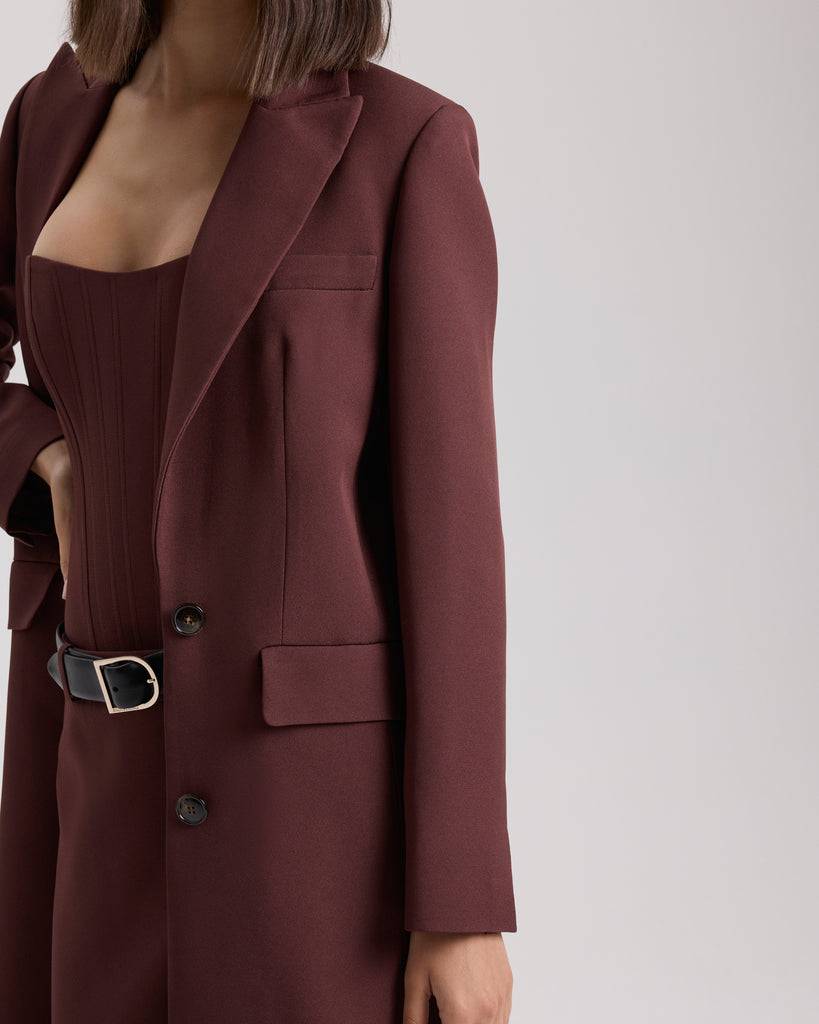 Raquel Diniz EMILY LONG JACKET Presa