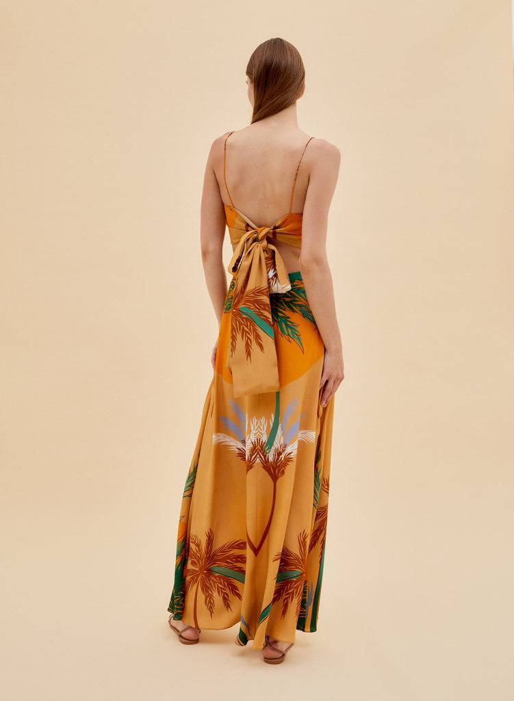 Raquel Diniz BALI LONG DRESS Vendita Calda