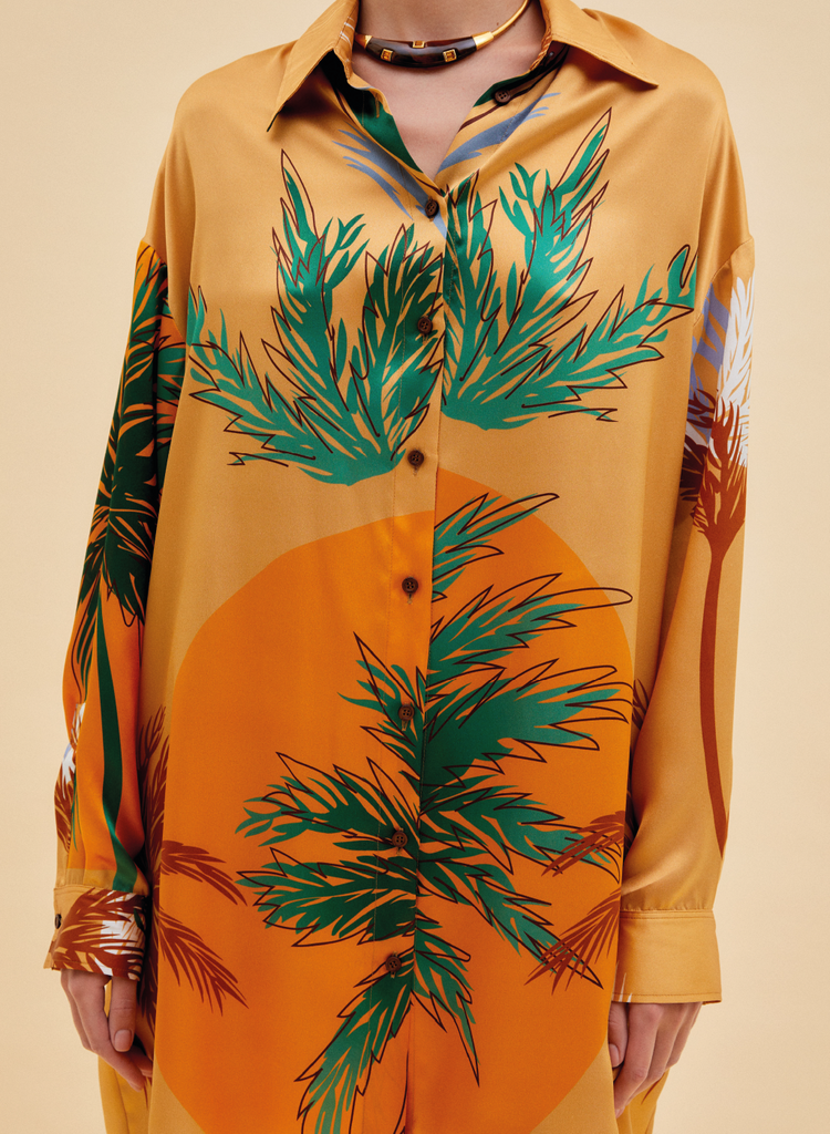 Raquel Diniz PAULA SHIRT DRESS Saldi Di Fabbrica