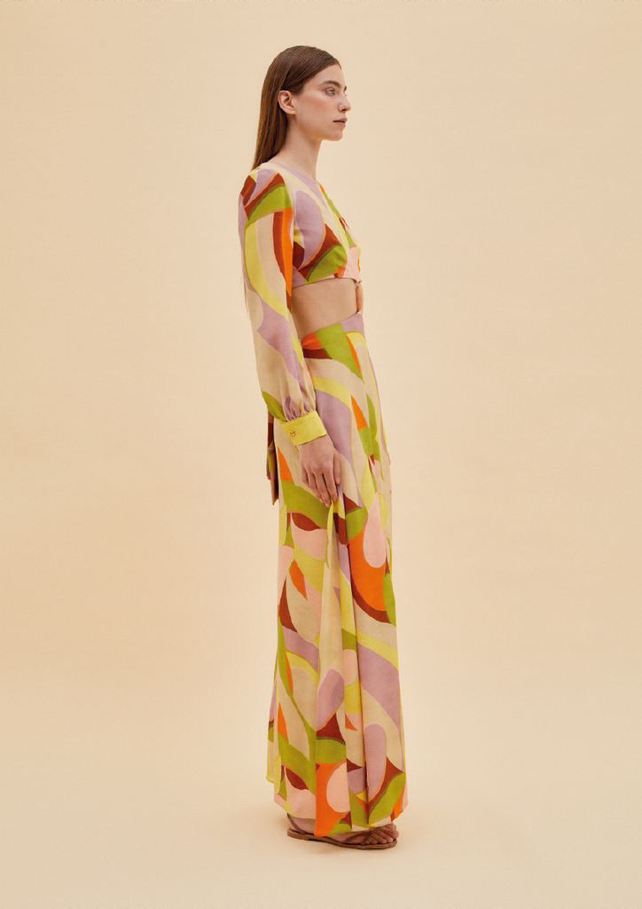 Raquel Diniz FIORALIE LONG DRESS Italia