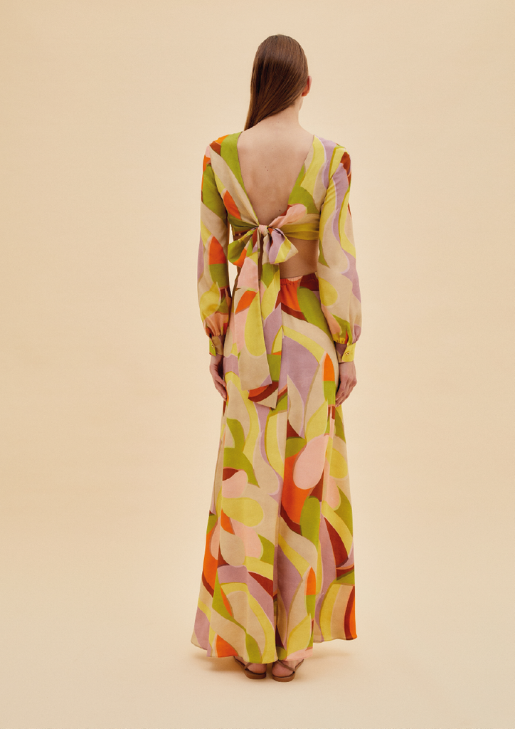 Raquel Diniz FIORALIE LONG DRESS Italia