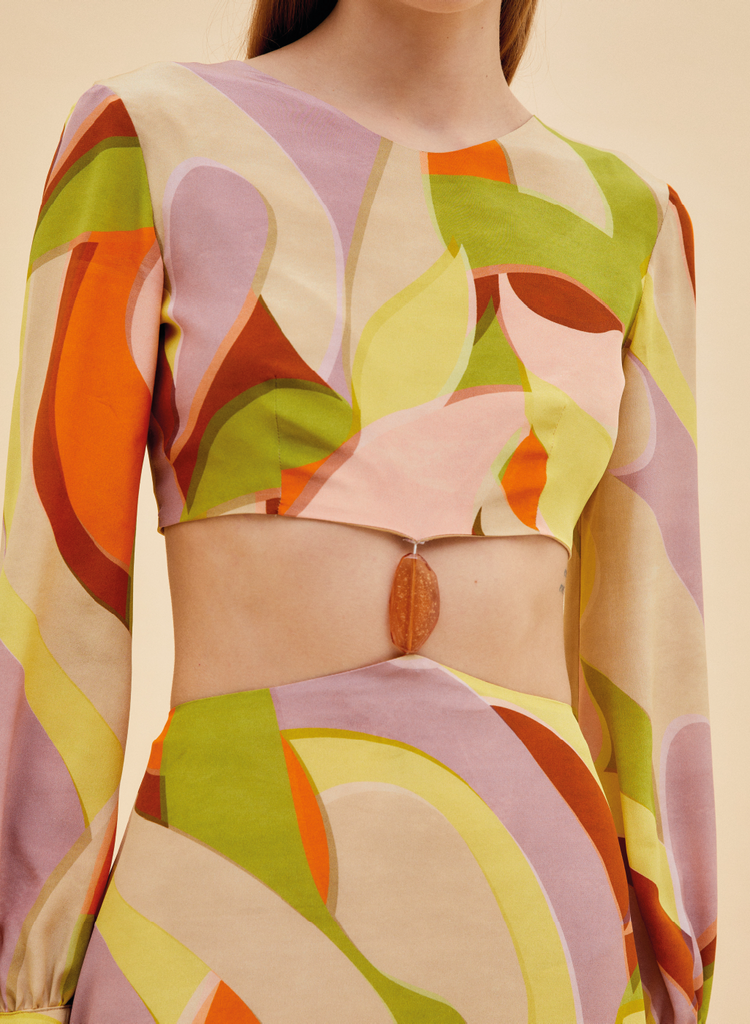 Raquel Diniz FIORALIE LONG DRESS Italia