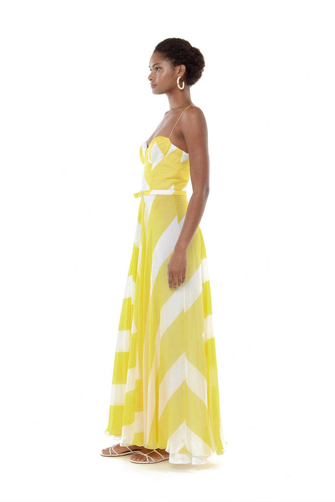 Raquel Diniz CAPRI LONG DRESS Vendita