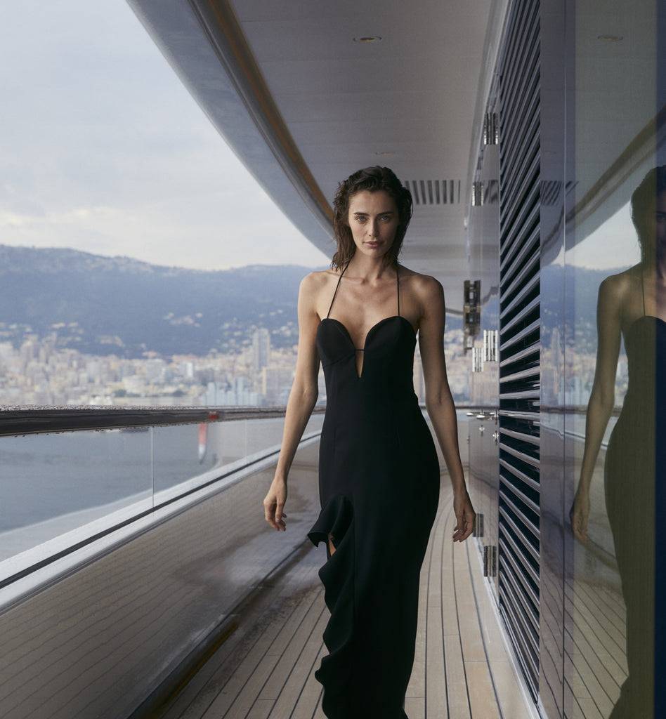 Raquel Diniz JAQUELINE LONG DRESS Vendita Calda
