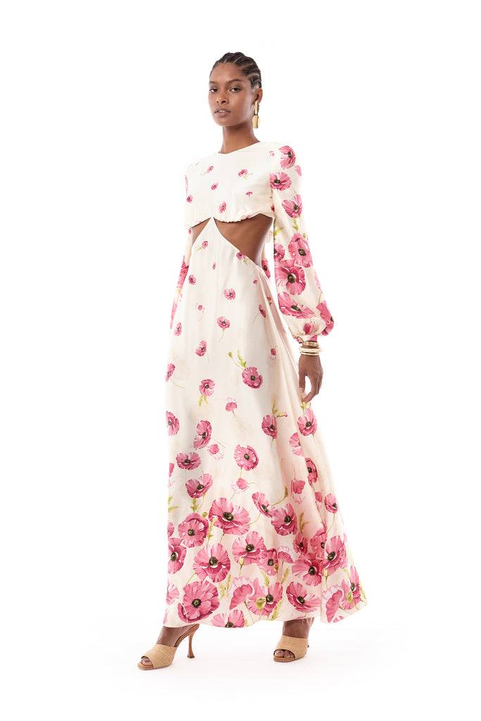 Raquel Diniz FIONA LONG DRESS Nuovo
