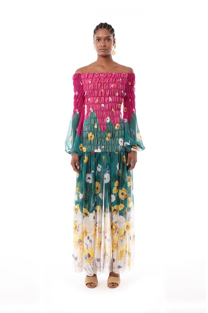 Raquel Diniz HANNAH LONG DRESS