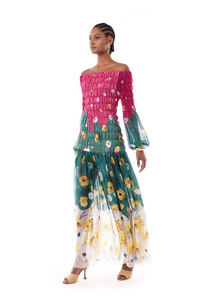 Raquel Diniz HANNAH LONG DRESS Fino Al -60%