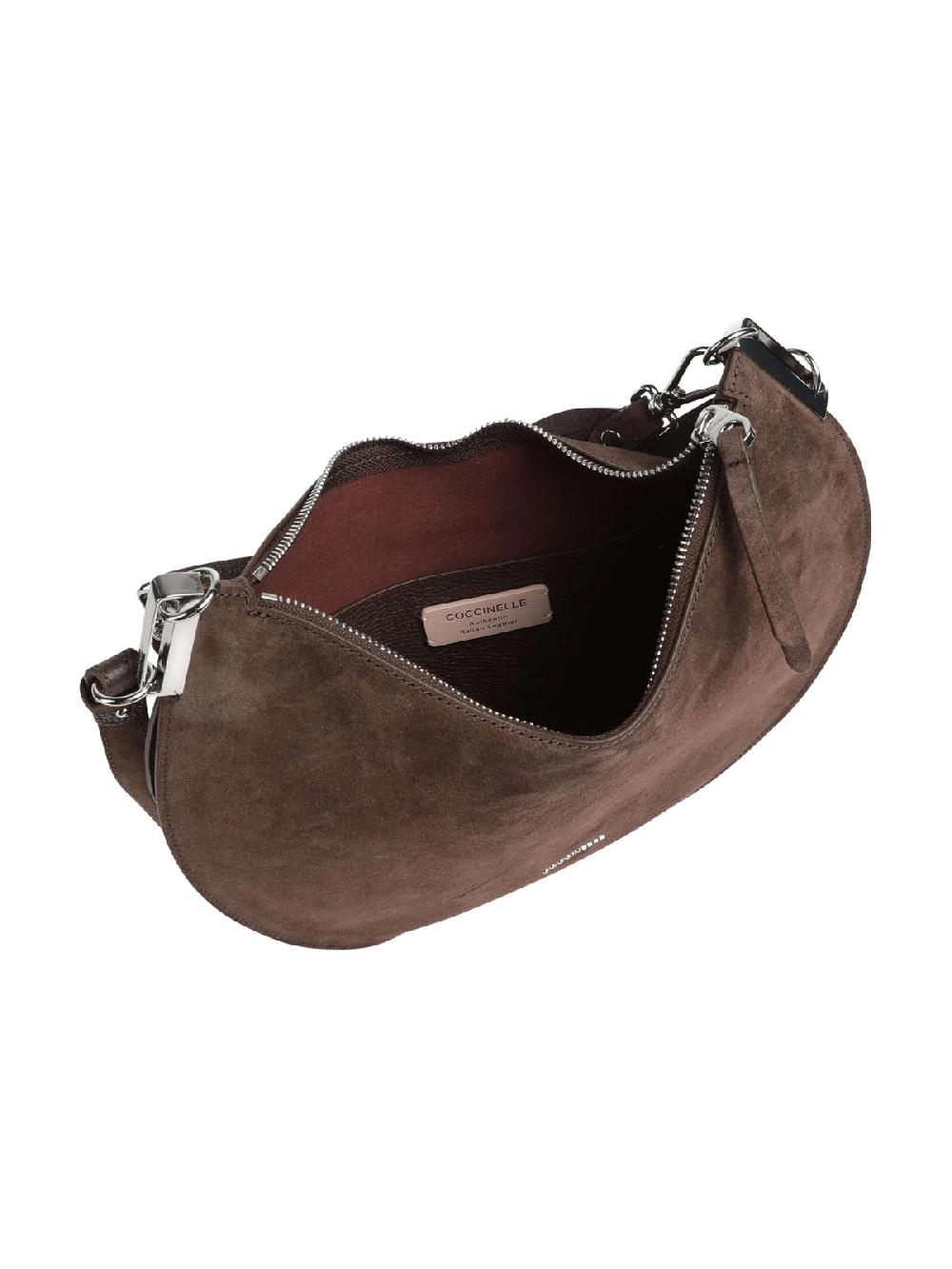 Coccinelle Borsa Coccinelle Sunup suede large- E1QKG130101 Vendita Economica