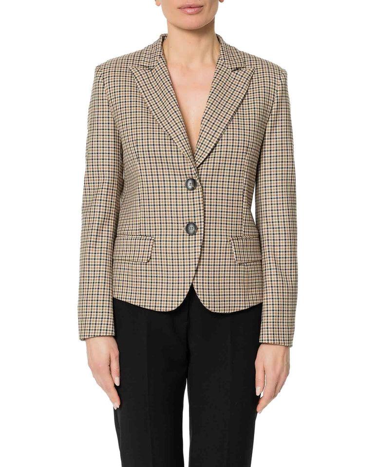 Rrue Bisquit GIACCA CORTA SLIM VICHY Outlet