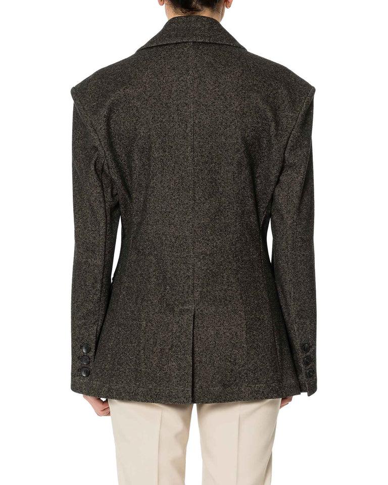 Rrue Bisquit GIACCA OVER TWEED Offerte