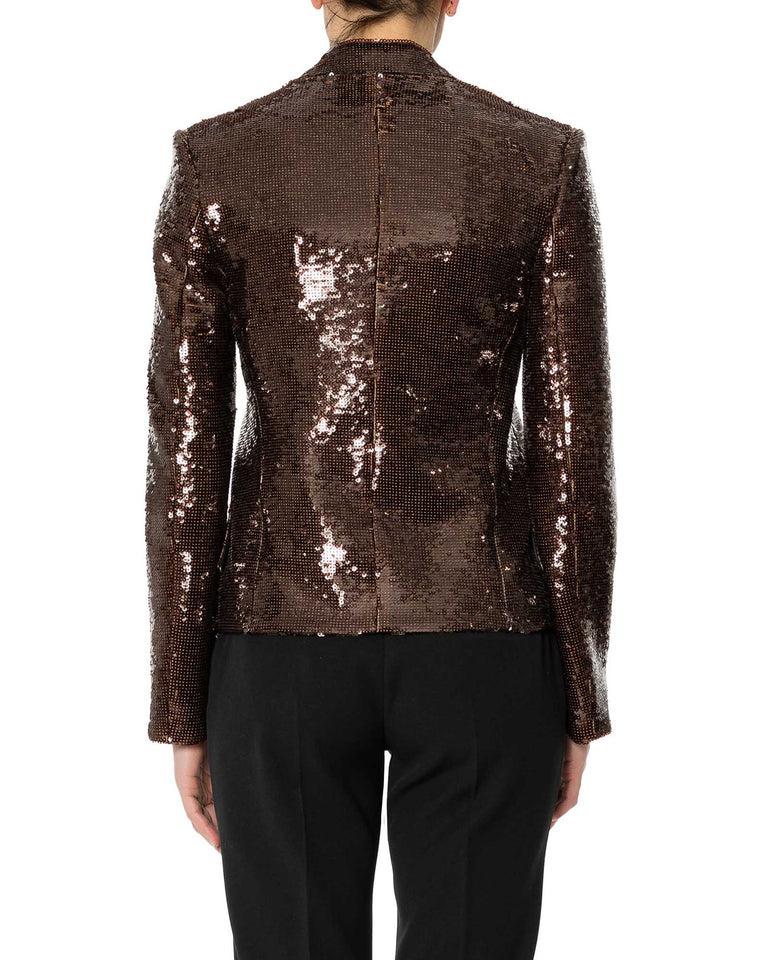 Rrue Bisquit GIACCA PAILLETTES Hotsell