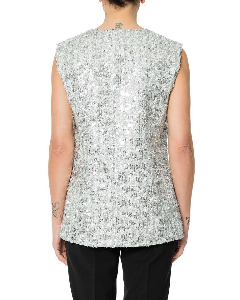 Rrue Bisquit GILET CHANEL PAILLETTES I Più Venduti