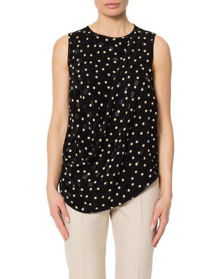 Rrue Bisquit TOP DRAPPEGGIO POIS Italia