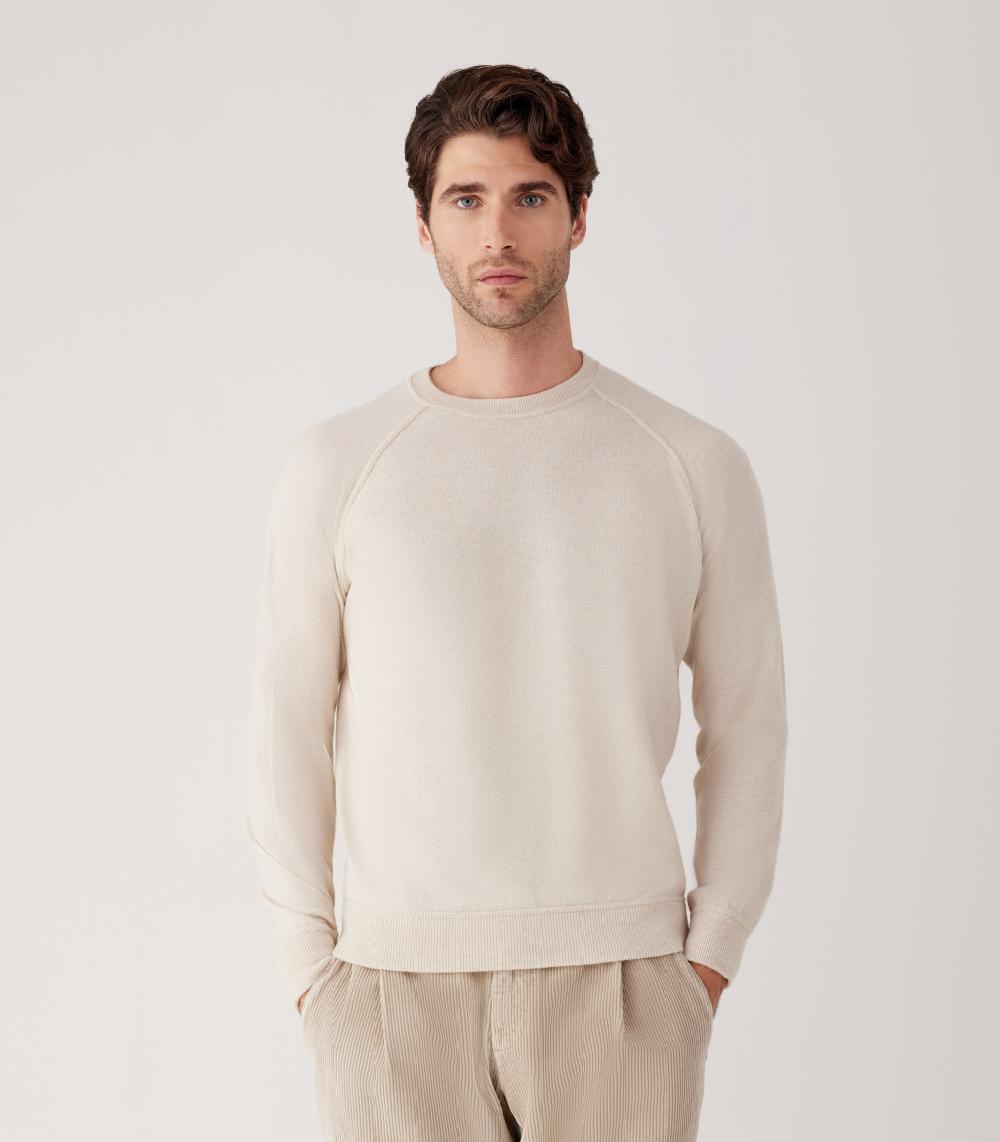 S.Moritz GIROCOLLO RAGLAN LANA CASHMERE In Vendita