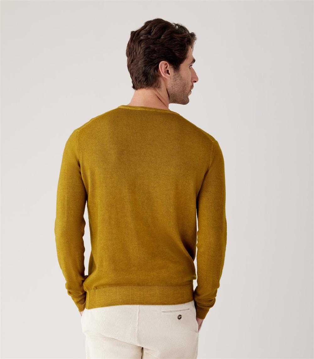 S.Moritz GIROCOLLO LANA SETA CASHMERE Saldi Di Fabbrica