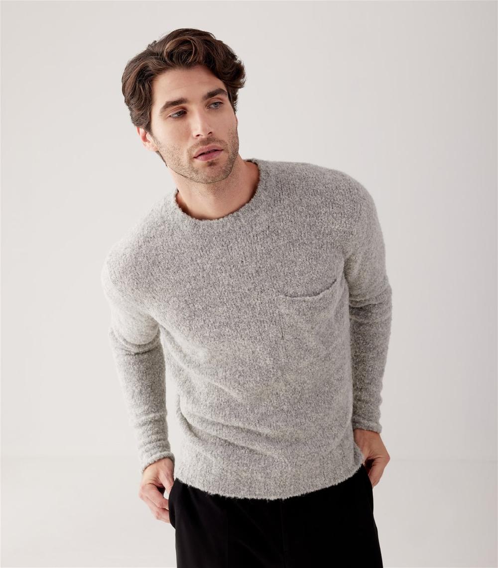 S.Moritz GIROCOLLO CON TASCONE LANA ALPACA/MERINO In Saldo