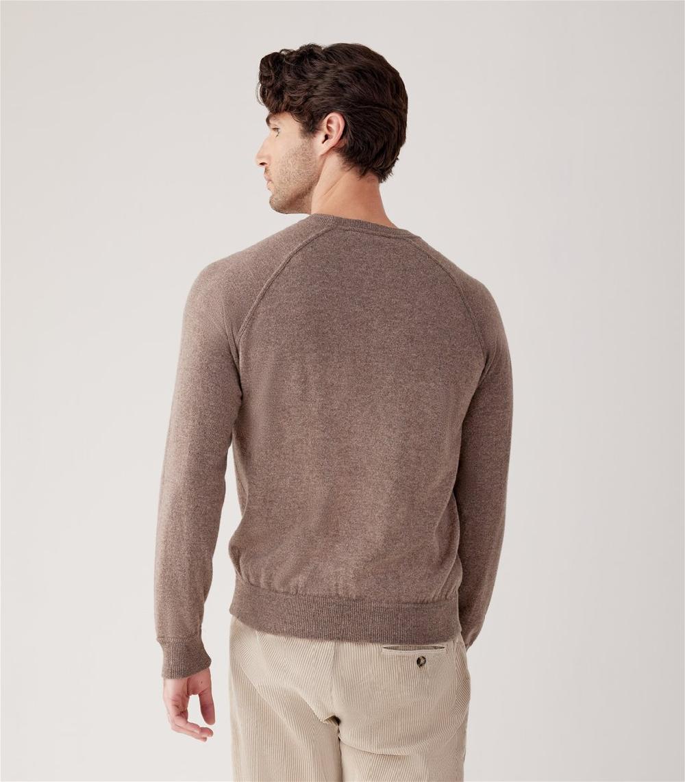 S.Moritz GIROCOLLO RAGLAN LANA CASHMERE Nuova
