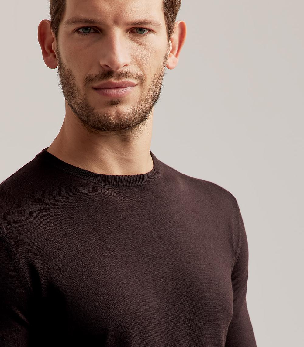 S.Moritz GIROCOLLO ROYAL MERINO - TESTA DI MORO Novità
