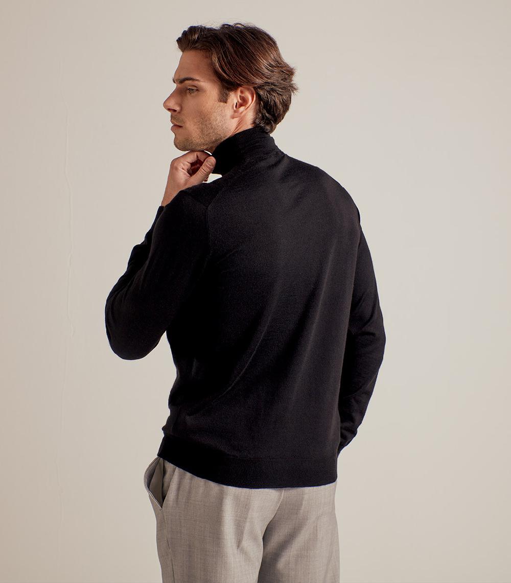 S.Moritz DOLCEVITA LANA SETA CASHMERE - NERO Hotsell