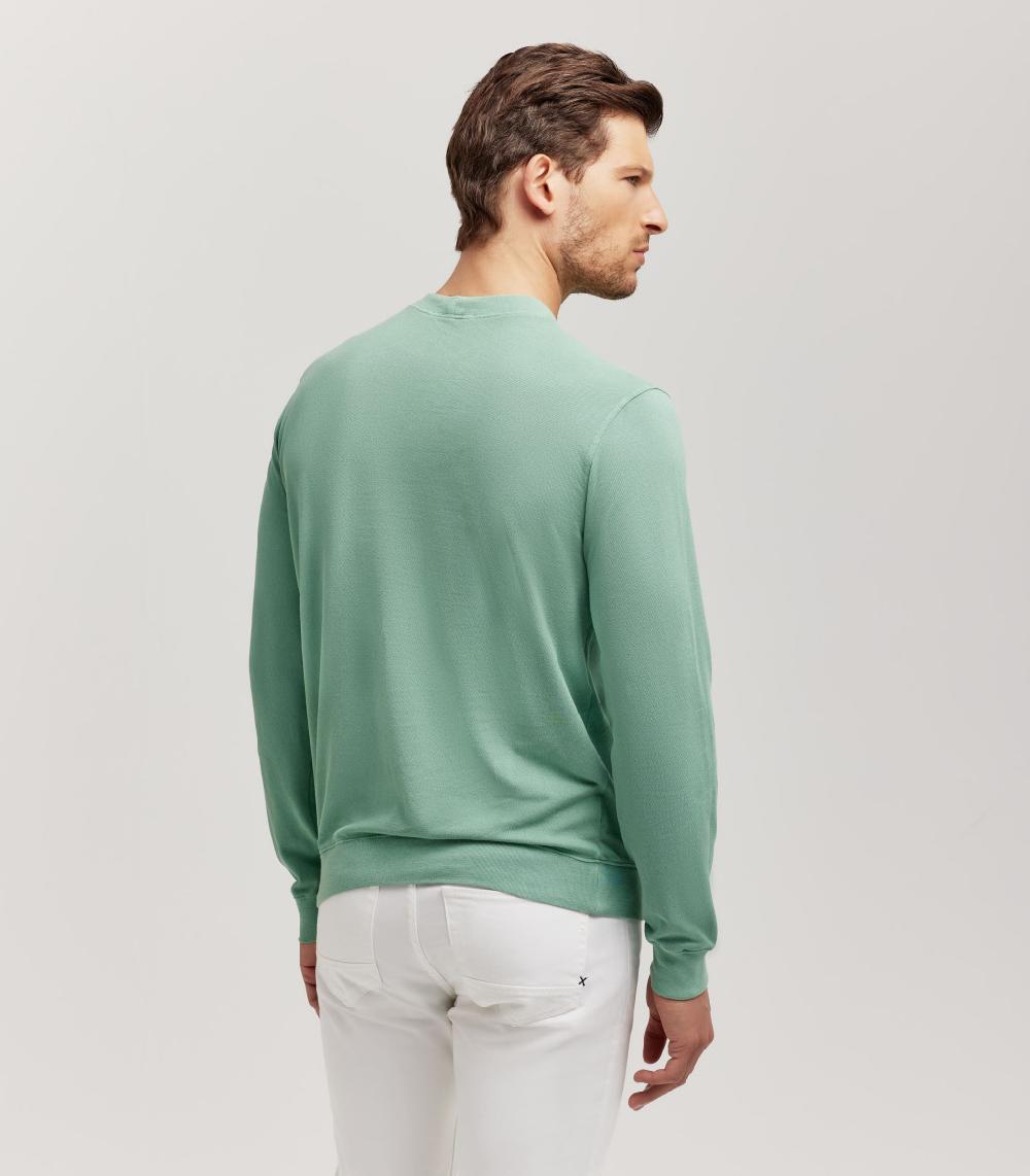 S.Moritz GIROCOLLO FELPA - COTONE PIQUET Moda