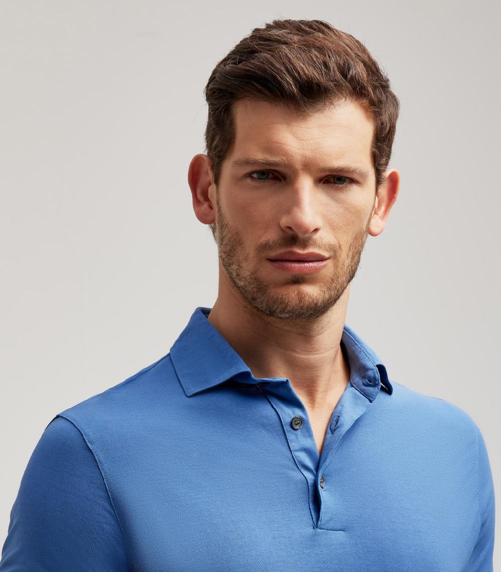 S.Moritz POLO BASICA - COTONE CREPE Presa