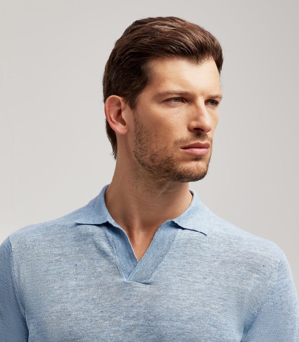 S.Moritz POLO SKIPPER - LINO COTONE Sconto