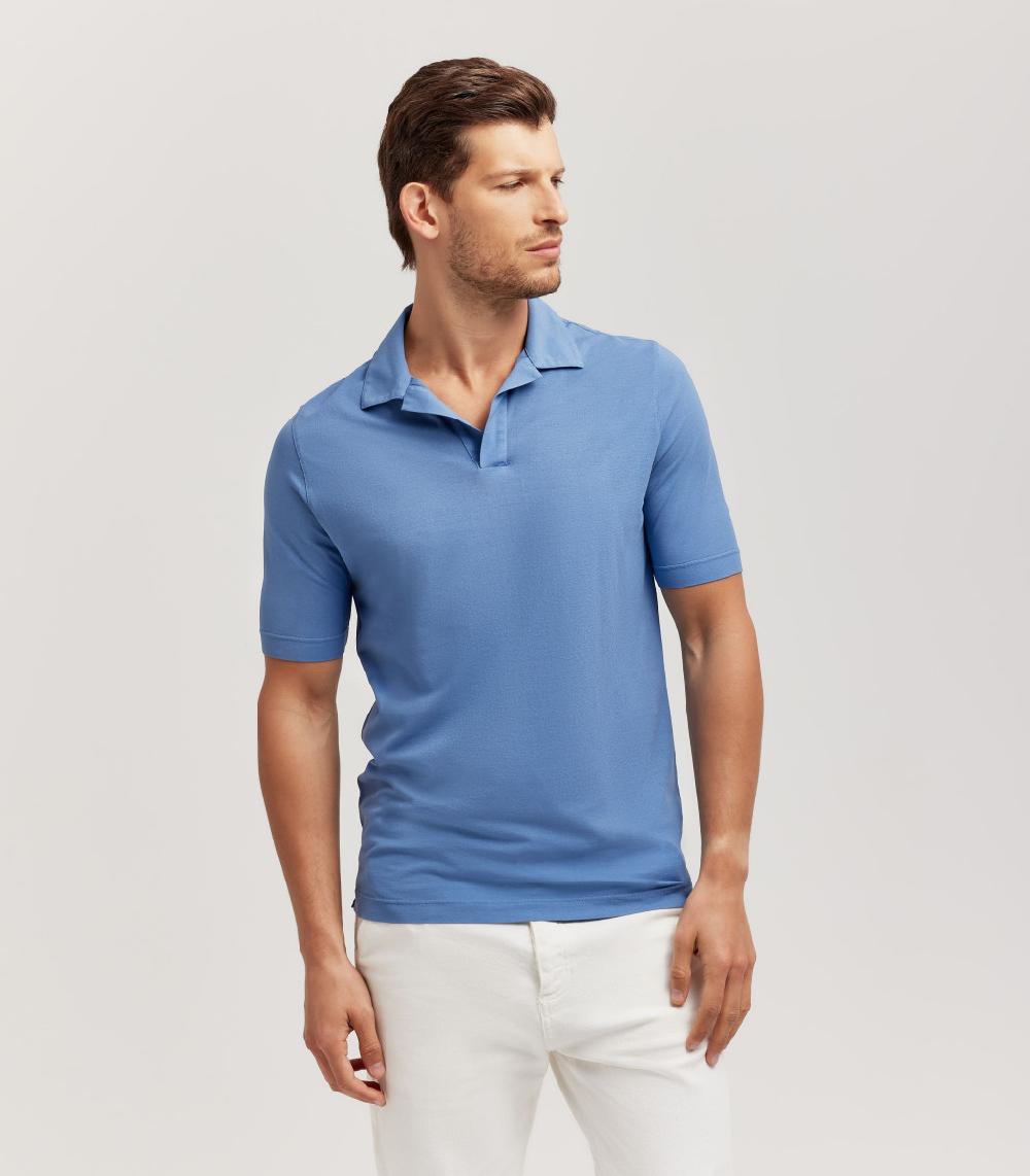 S.Moritz POLO SKIPPER - COTONE CREPE Online