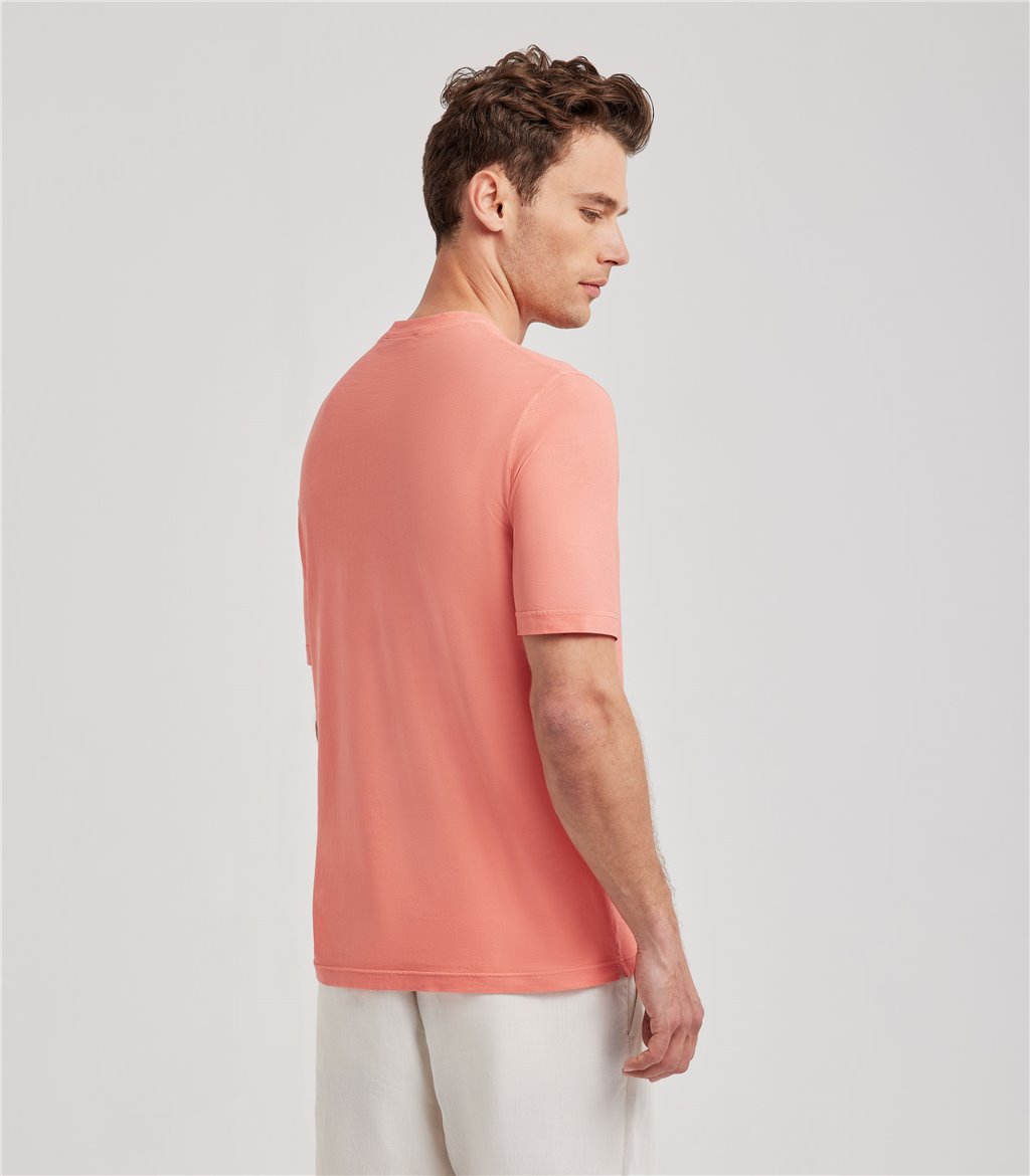 S.Moritz T-shirt pesca da uomo in cotone crepe | S.Moritz Sito Ufficiale I Più Venduti