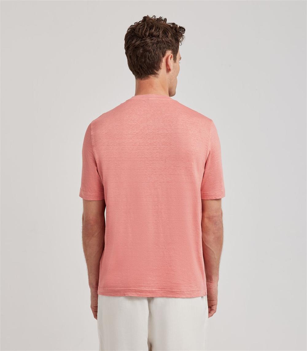 S.Moritz T-shirt pesca da uomo in jersey lino | S.Moritz Sito Ufficiale Moda