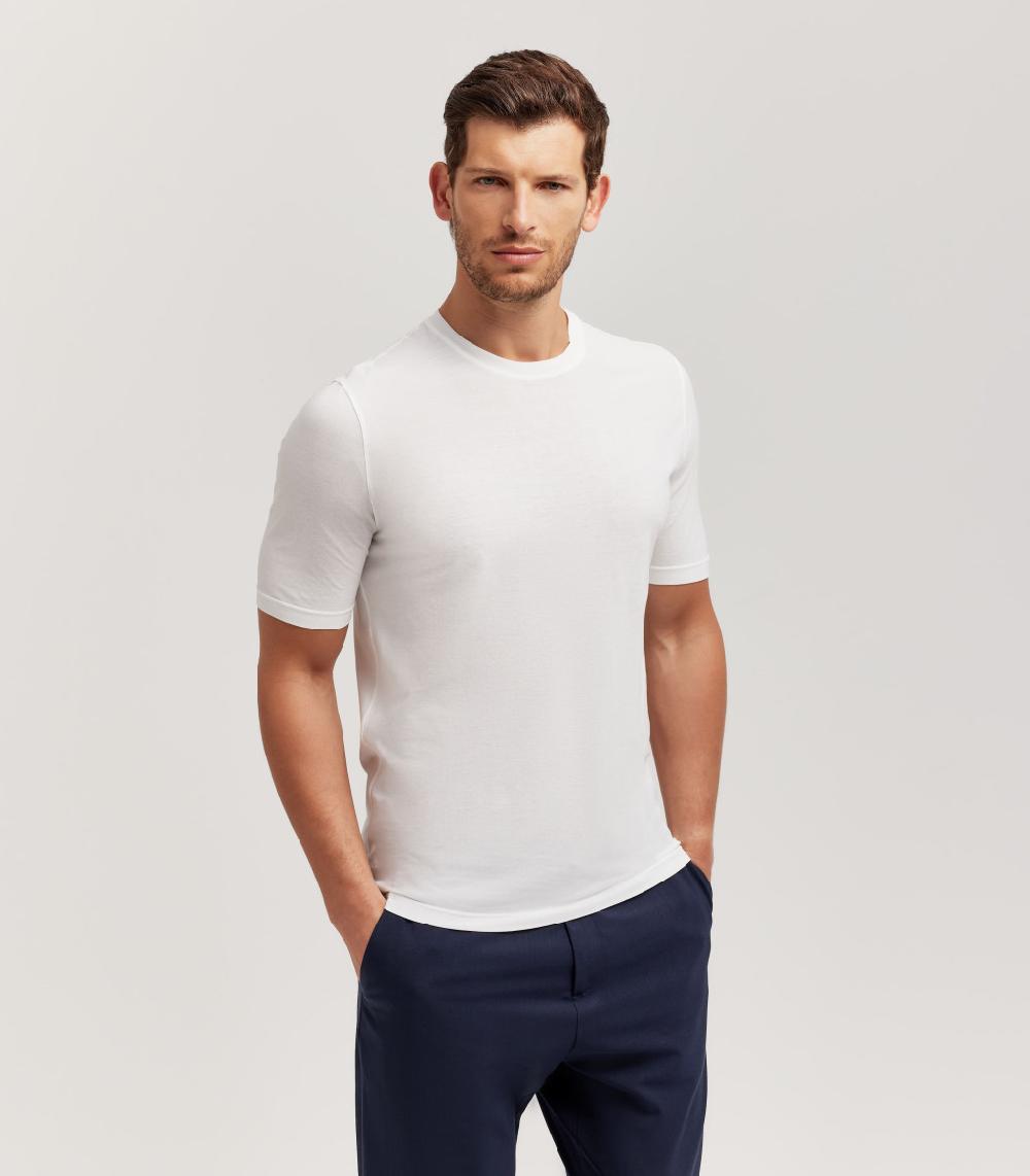 S.Moritz T-SHIRT - COTONE CREPE Qualità