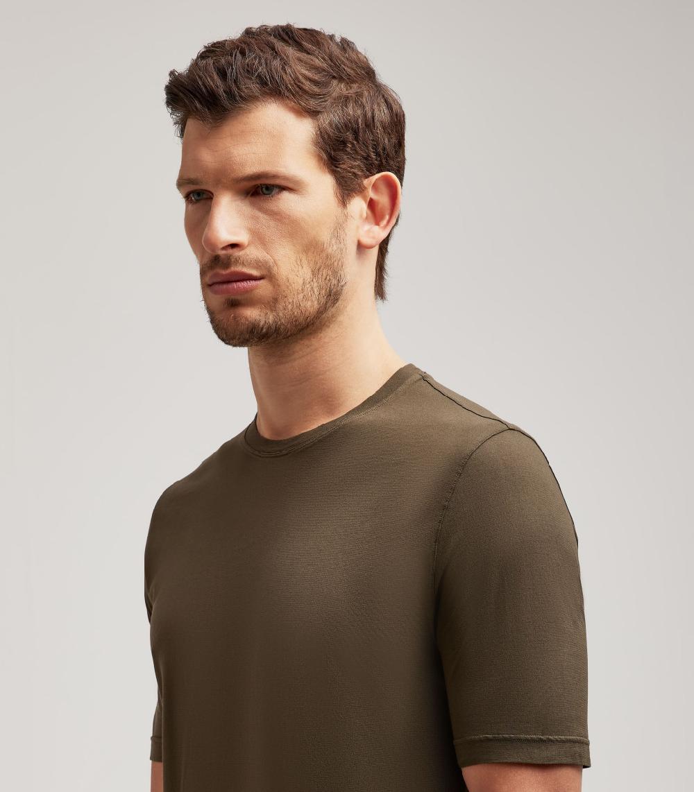 S.Moritz T-SHIRT - COTONE CREPE Spedizione Gratuita