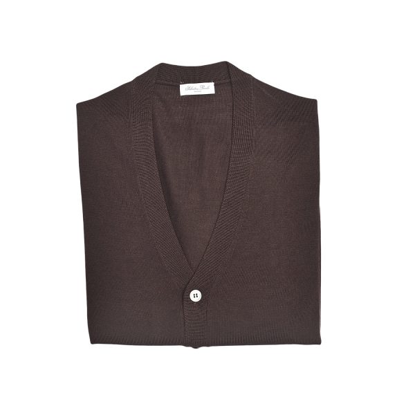 Salvatore Piccolo Cardigan con bottoni Royal Merino Promozione