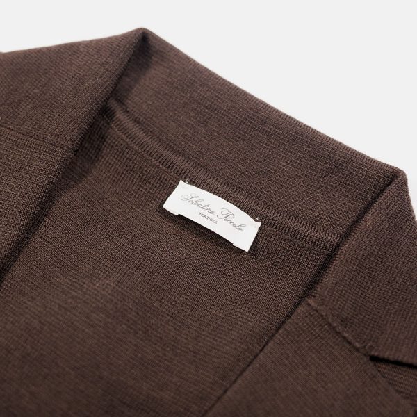 Salvatore Piccolo Giacca monopetto in maglia Consegna Veloce